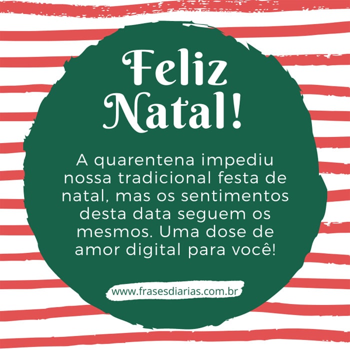 mensagem de feliz natal pandemia a quarentena impediu nossa tradicional festa de natal